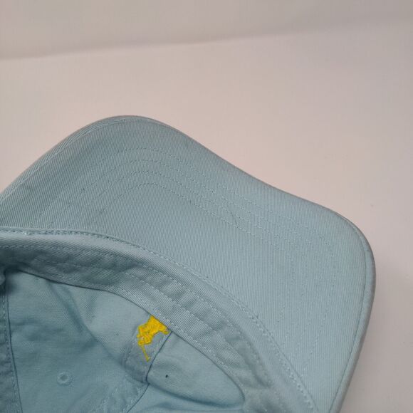 Polo Ralph Lauren Small Pony Slideback Hat Blue One Size Embroidered - Picture 7 of 9